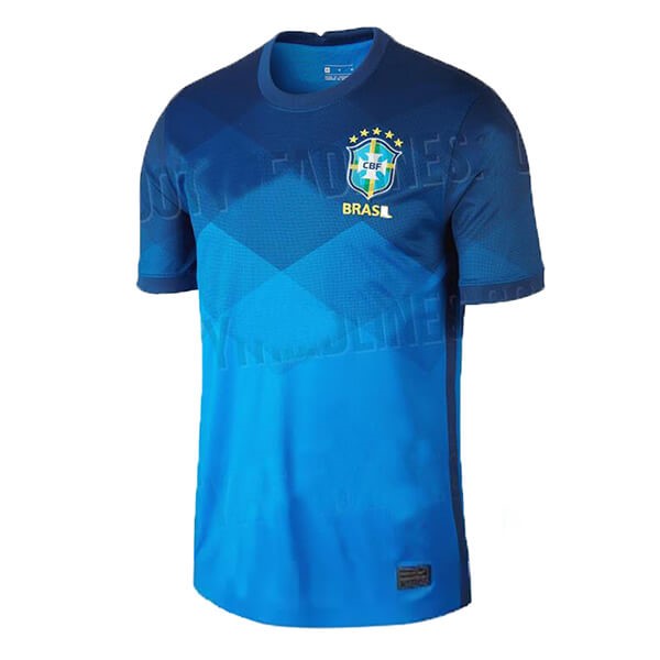 Tailandia Camiseta Brasil 2ª 2020 Azul